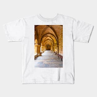 The Cloister at the Old Coimbra Cathedral Kids T-Shirt